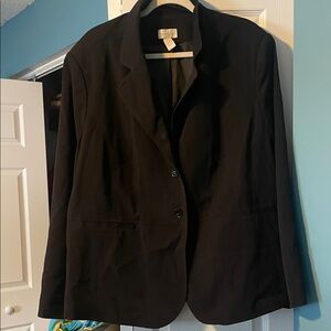 Charter Club Classic Black Blazer